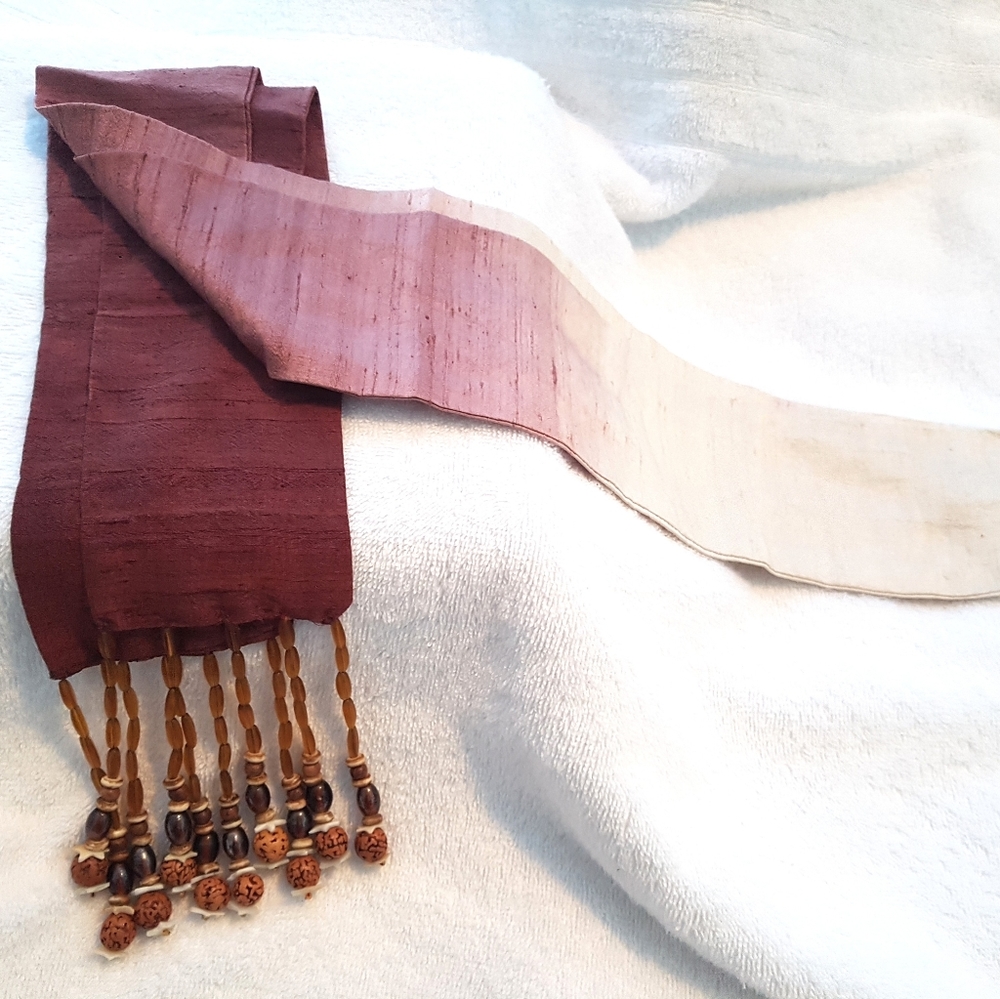 NEW BOHO colour fade scarf / belt